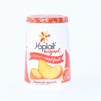Yoplait Peach Yogurt