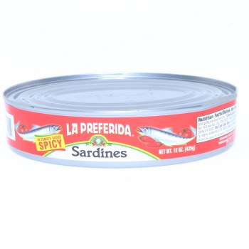 La Preferida Sardines Hot