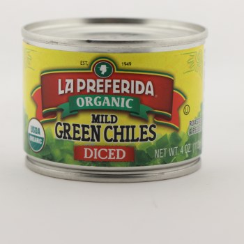 La Pref Organic Green Chiles