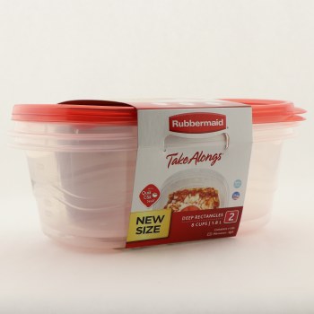 Rubbermaid Deep Rectangles
