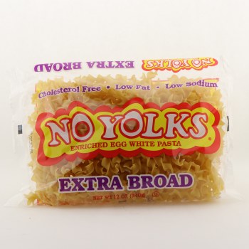 No Yolks Extra Pasta
