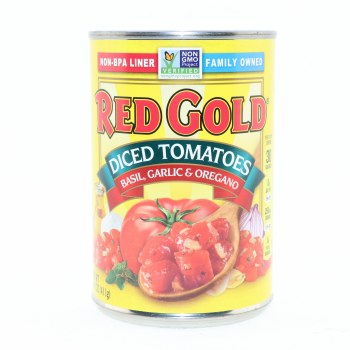 Red Gold Diced Basil Garlic