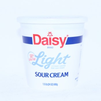 Daisy Light Sour Cream - Harvestime Foods