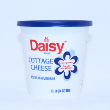 Daisy Cottage Cheese 4per Cent Milk Fat Minimum Kosher Pasteurized