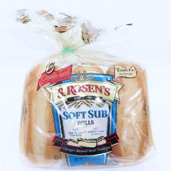 S Rosens Soft Sub Rolls