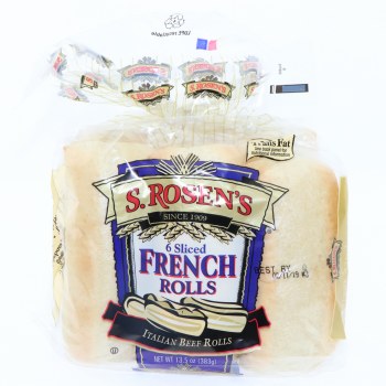 S Rosens 6 French Rolls