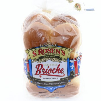 S Rosens Brioche Sl Buns