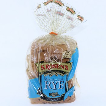 S Rosens Bohemian Style Rye