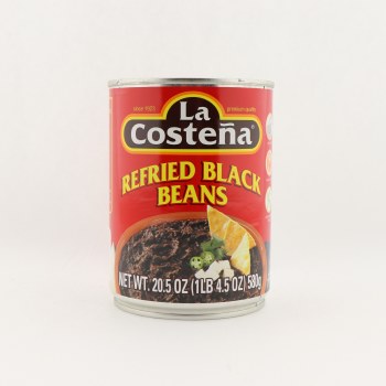 La Costeña Refried Black Beans