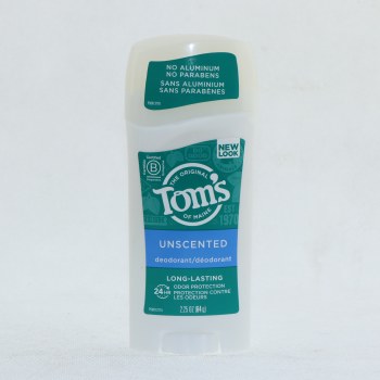 Toms Unscent Deodorant
