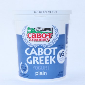 Cabot Greek Yogurt Plain