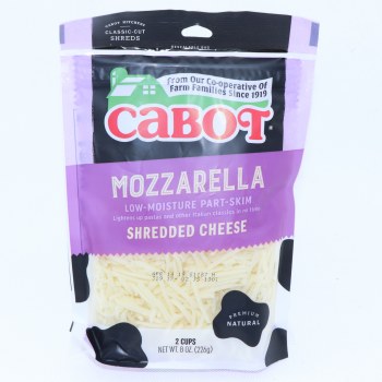 Cabot Mozz Shred Part Skim