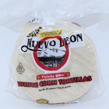 Nuevo Leon White Corn Tortilla