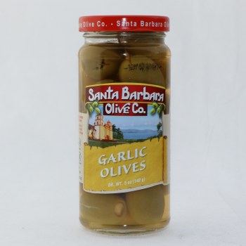 Sbarbara Garlic Olives