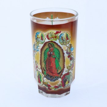 Veladora Virgin Guadalupe