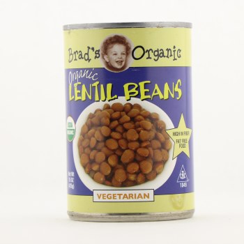 Brads Organic Lentil Beans