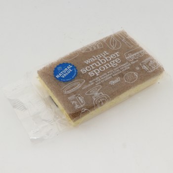 Walnut Scrubber Sponge