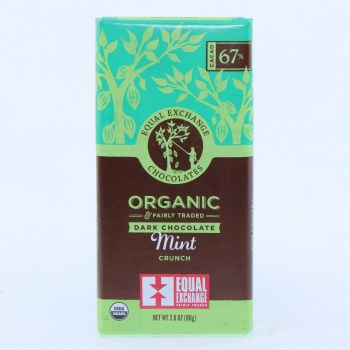 Ee Mint Dark Chocolate Bar