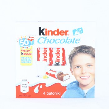 Kinder Milk Chocolate 4pc