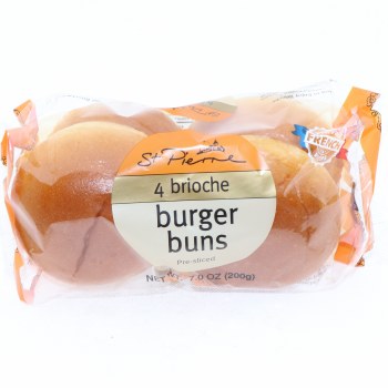 St Pierre Brioche Burger Buns