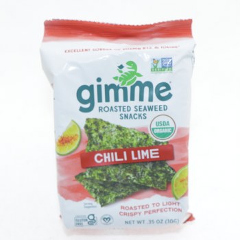 Gimme Org Chili Lime Seaweed
