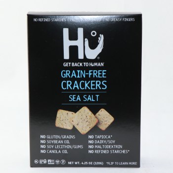 Hu Grn Free Sea Salt Crcker