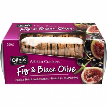 Olinas Fig Almond Crackers