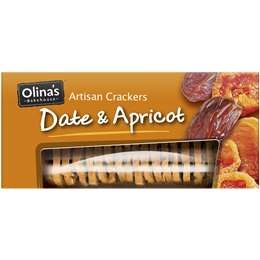 Olinas Date Apricot Crackers