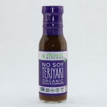 Primal Kitchen Sauce & Marinade, Organic, No Soy, Teriyaki - 8.5 oz