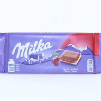 Milka Cherry Creme Milk Choc - HarvesTime Foods