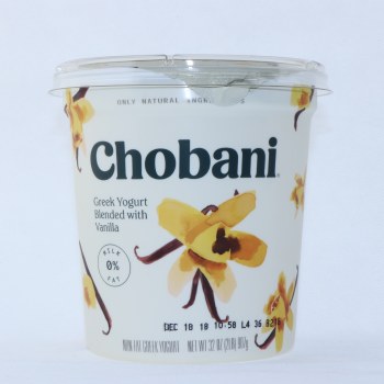 Chobani Vanilla Yogurt