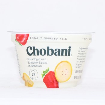 Chobani 2% Straw/banana