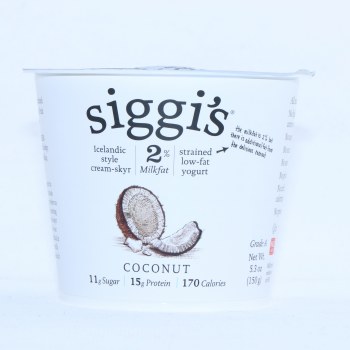 Siggis 2% Coconut Yogurt