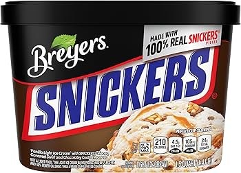 Breyers Snickers Ice Cream