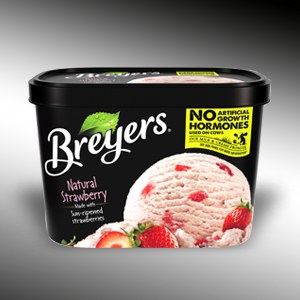 Breyers Strawberry Ice Cream