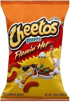Cheetos Flaming Hot Puffs