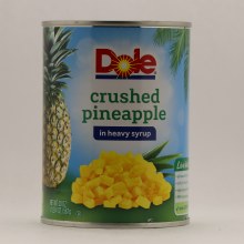 Dole Crush Pineapple/syrup