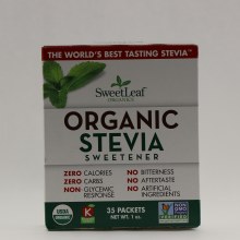 Sweetleaf Organic Stevia