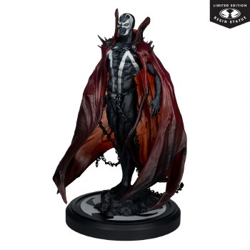 Spawn: Black White & Red All Over Spawn By Pupeteer Lee 1 in 10 Scale Resin Statue