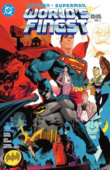 Batman Superman Worlds Finest Deluxe Edition Hardcover Volume 01