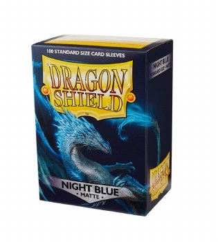 Dragon Shield Matte Night Blue Standard sleeves (100)