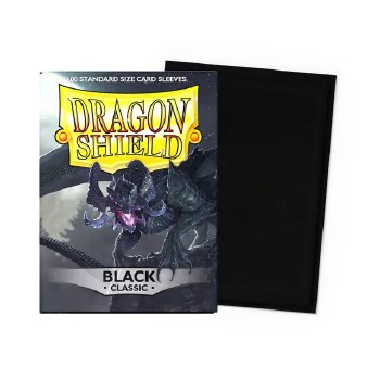 Dragon Shield Classic Black Standard Sleeves (100)