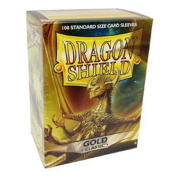 Dragon Shield Classic Gold Standard Sleeves (100)
