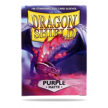 Dragon Shield Purple Matte Standard Sleeves (100)