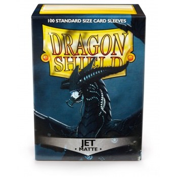 Dragon Shield Matte Jet Standard Sleeves (100)