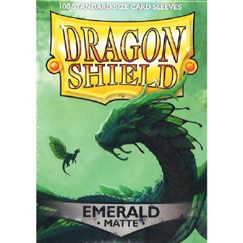Dragon Shield Emerald Matte Standard Sleeves (100)