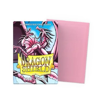 Dragon Shield Japanese Size Matte Pink (60)