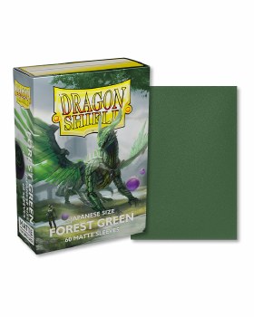 Dragon Shield Japanese Size Matte Dual Forest Green (60)