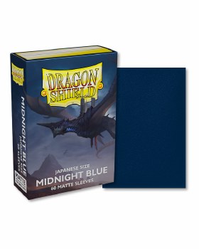 Dragon Shield Japanese Size Matte Midnight Blue (60)