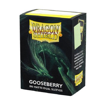 Dragon Shield Pastel Dual Matte Sleeves Gooseberry (100)